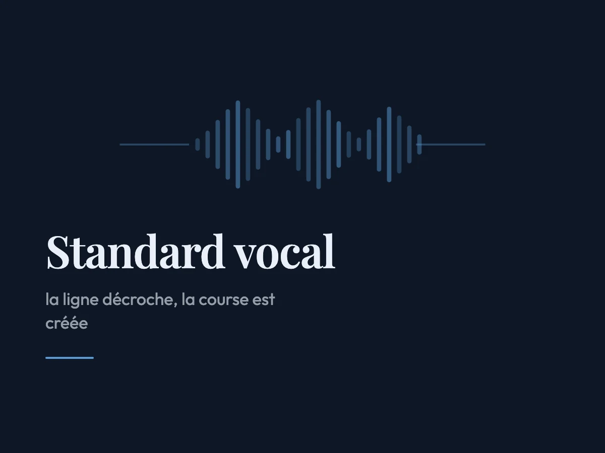Standard téléphonique vocal