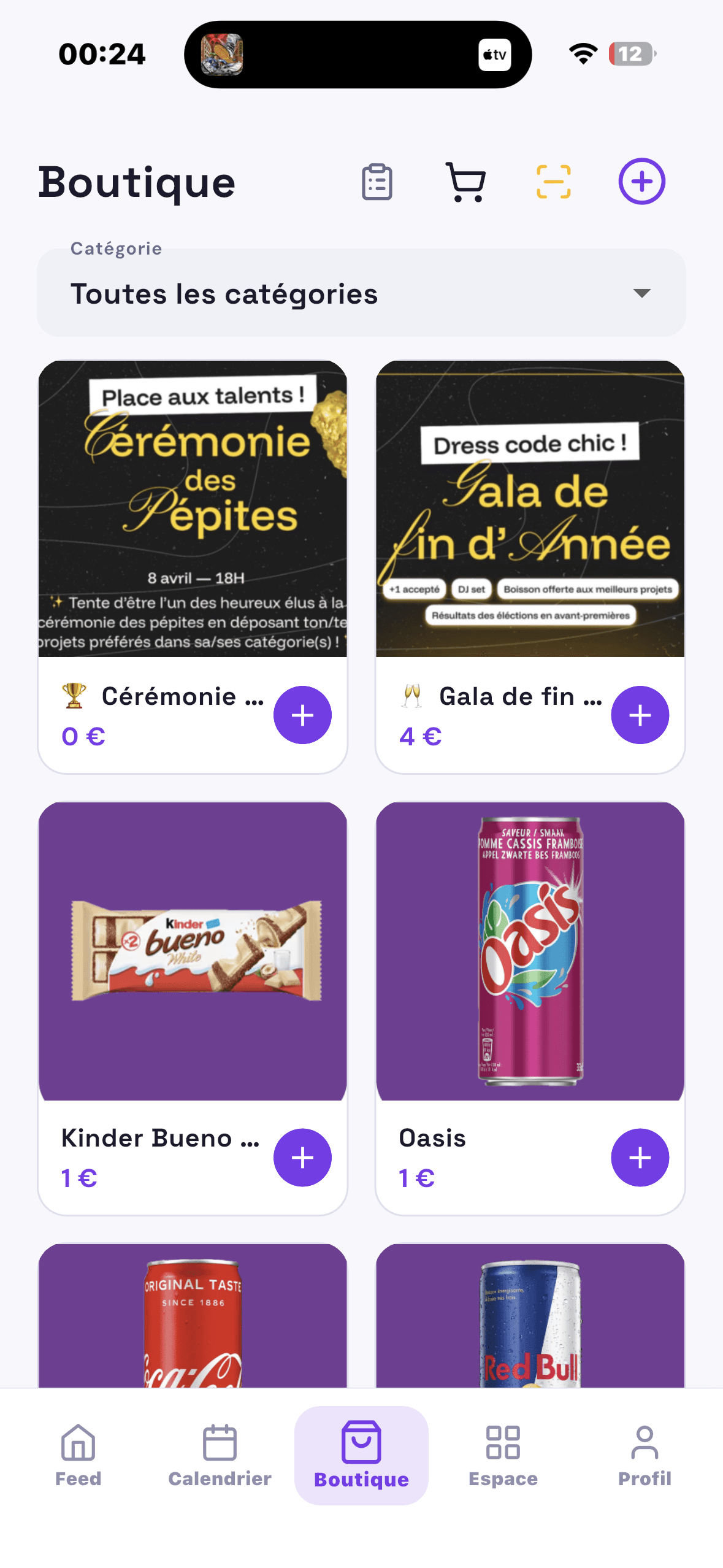 BDE MMI — Boutique