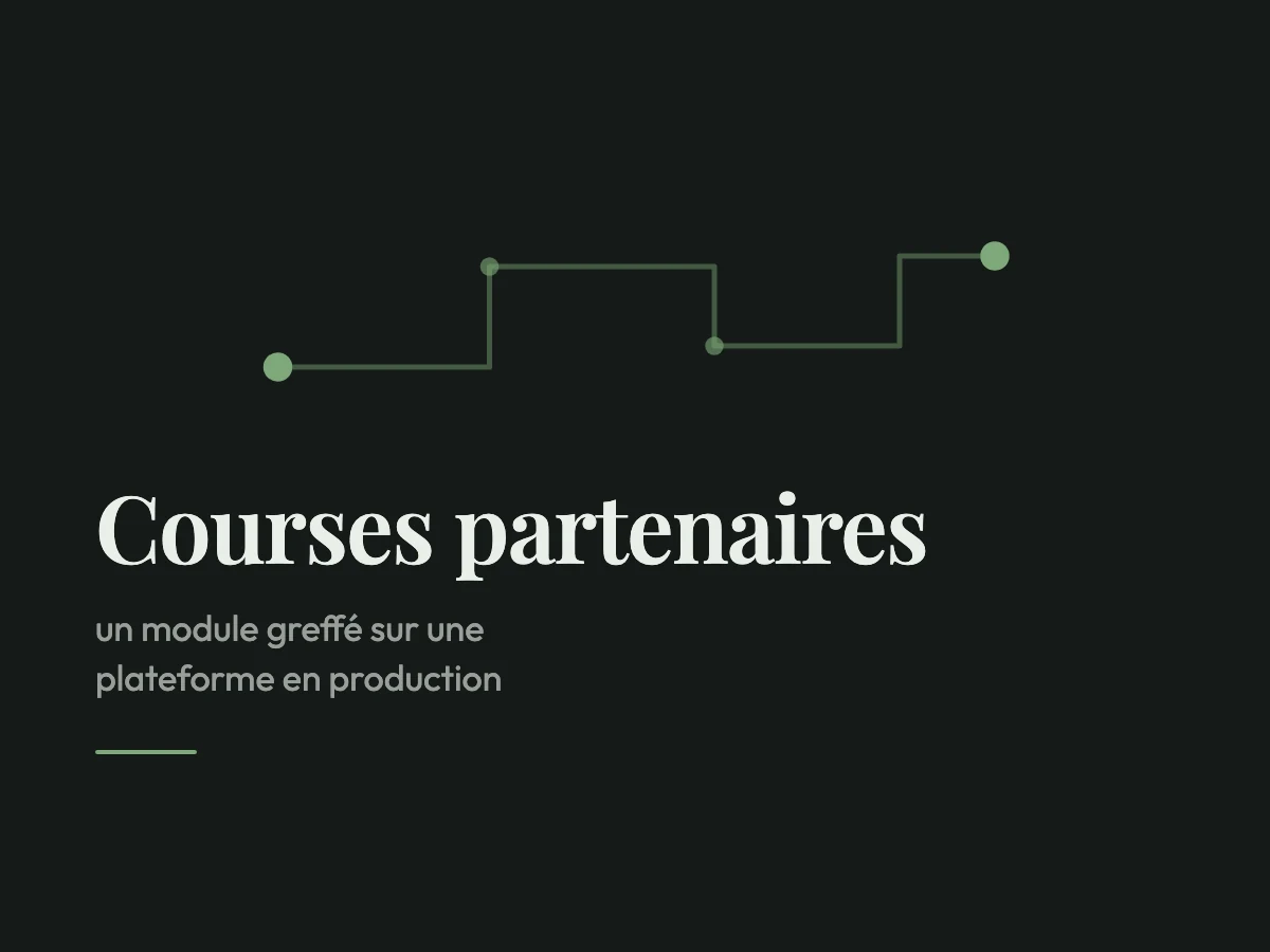 Courses partenaires